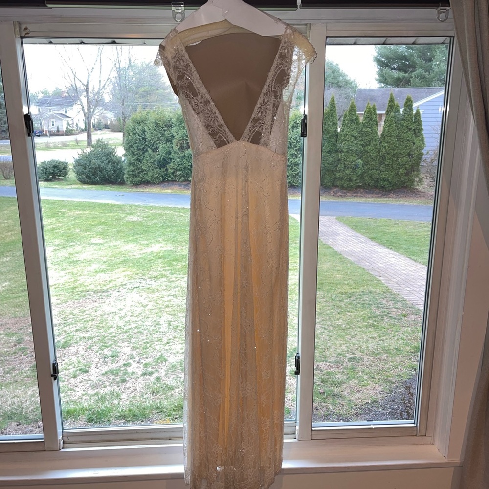 Sarah Seven vintage wedding dress formal - Picture 6 of 9